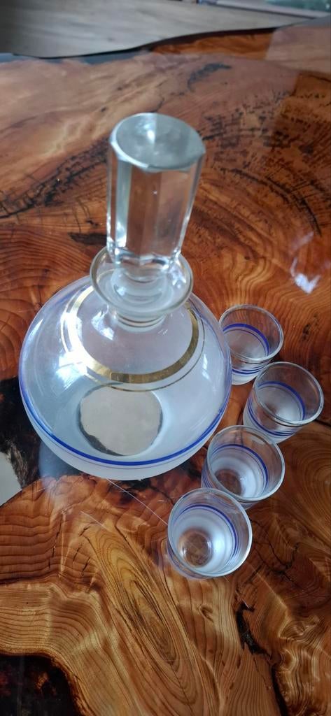 Liqueur set, Antiek en Kunst, Antiek | Kandelaars, Ophalen of Verzenden