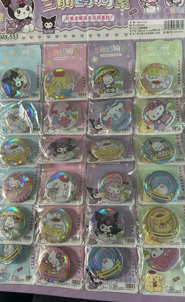 Sanrio pin 1 euro per stuk, Ophalen of Verzenden, Nieuw