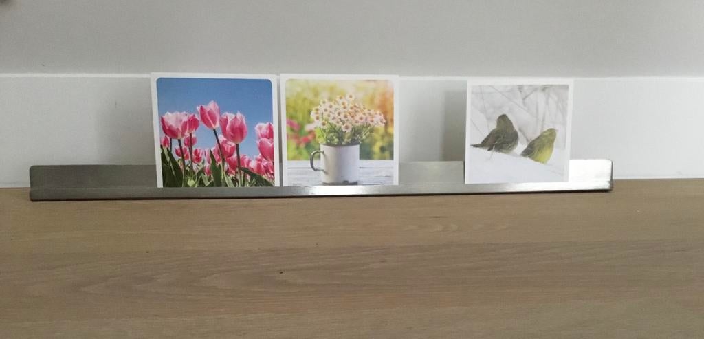 Kaart/foto houder van Aluminium., Ophalen of Verzenden