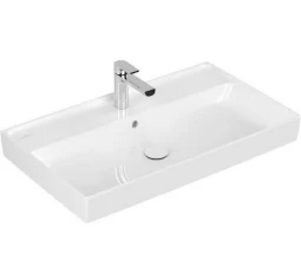 Nieuwe Villeroy & Boch Collaro wastafel, Ophalen, Nieuw, 50 tot 100 cm, Minder dan 100 cm