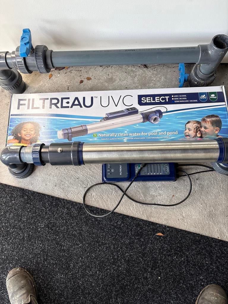 Filtreau UVC Select 120W AmalgaamVijverfilter 120.000L, Ophalen, Gebruikt, Vijverfilter