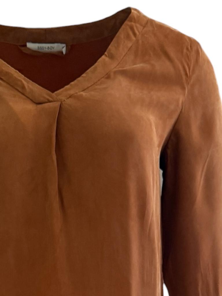 Sissy Boy jurk XS, Bruin, Ophalen of Verzenden, Zo goed als nieuw, Maat 34 (XS) of kleiner