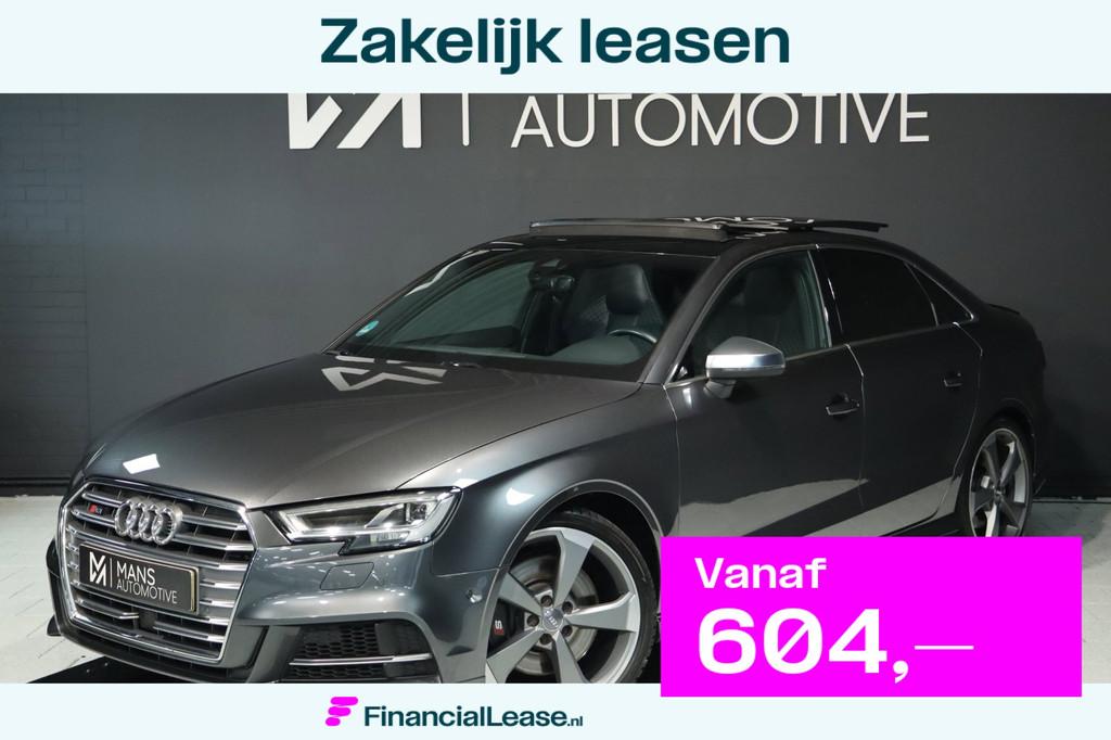 Audi A3 Limousine 2.0 TFSI S3 quattro 300PK / PANO / VIRTUAL, Automaat, Adaptive Cruise Control, 15 km/l, Gebruikt