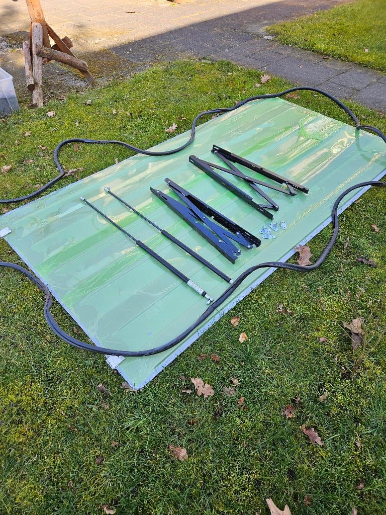 Camperdak van polyester, zeer plat, Ophalen, Nieuw