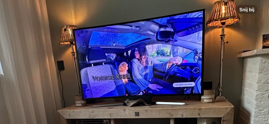 Samsung 4K smart Curved  49 inch tv, UE49KU6100, Audio, Tv en Foto, Televisies, Ophalen, LED, 50 Hz, Zo goed als nieuw