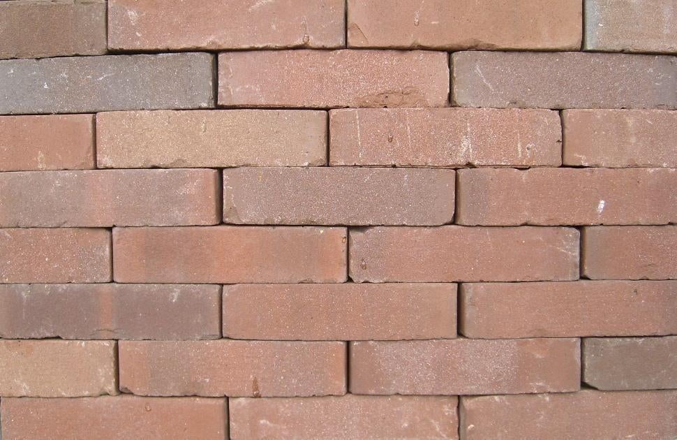 Aktie gebakken Waaltjes / Waalformaten Bruin genuanceerd, Ophalen of Verzenden, Nieuw, Keramiek, Terrastegels