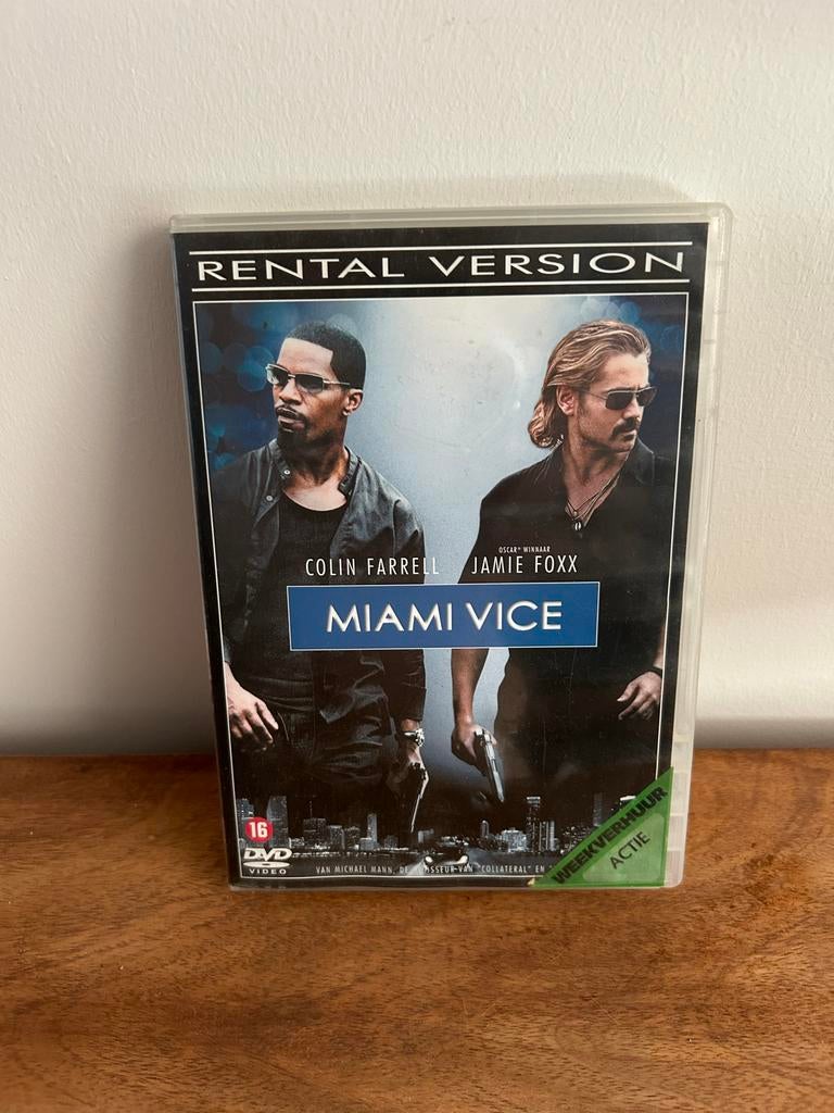 Miami Vice DVD, Cd's en Dvd's, Dvd's | Thrillers en Misdaad, Zo goed als nieuw, Actiethriller, Vanaf 16 jaar, Ophalen of Verzenden