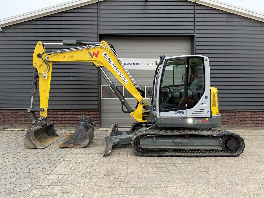 Wacker Neuson EZ80 graafmachine €955 LEASE BJ 2022, Graafmachine