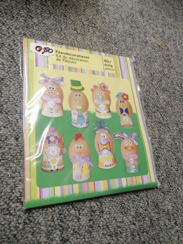 Paasdecoratie - 40-delig, Ophalen of Verzenden, Zo goed als nieuw, Versiering, Pasen
