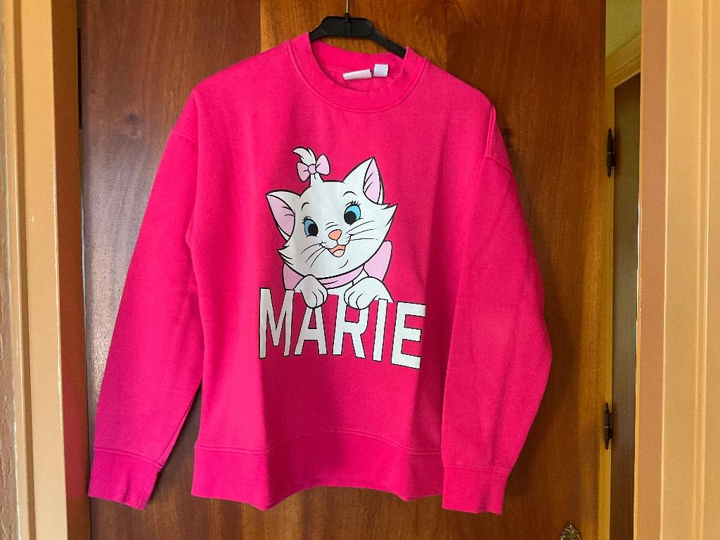 Disney trui sweater van Marie aristocats Maat S/M, Disney, Ophalen of Verzenden, Zo goed als nieuw, Roze