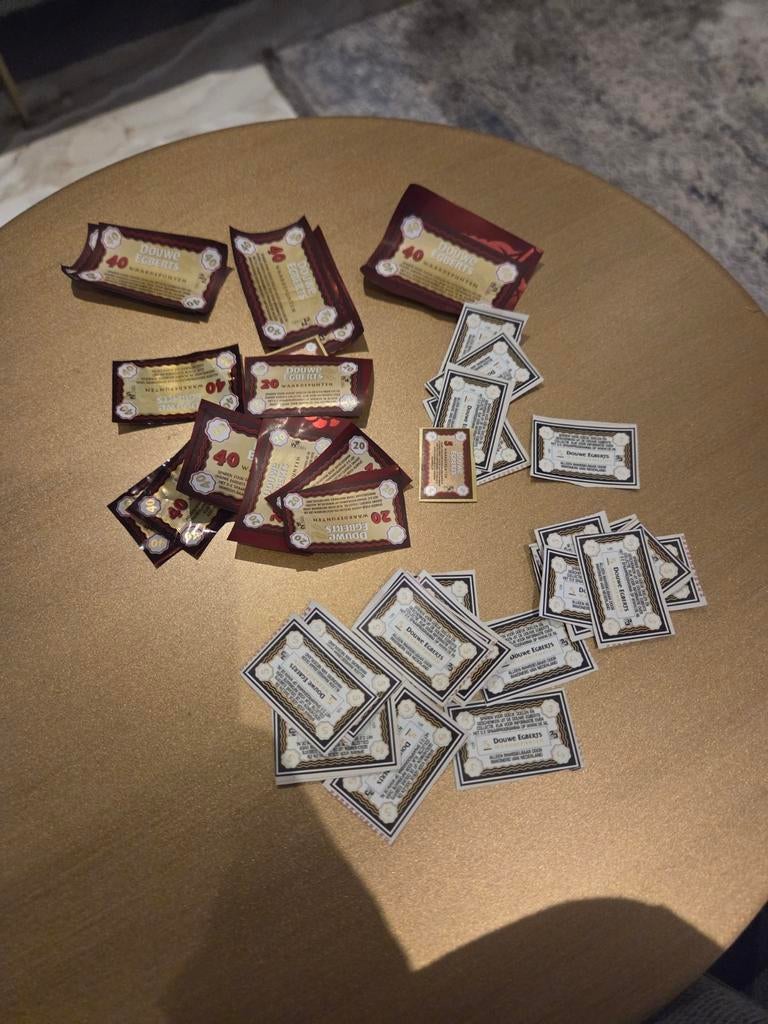 Douwe Egberts punten, Ophalen of Verzenden, Koffie of Thee, Zegels, Bonnen of Punten