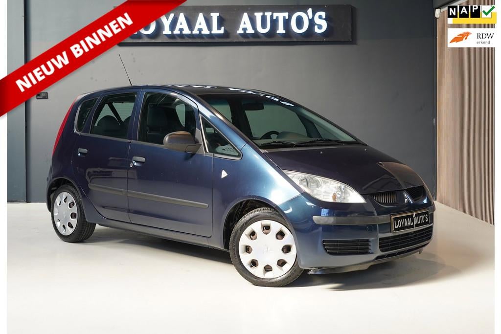 Mitsubishi Colt 1.3 Invite | AUTOMAAT | AIRCO| ELEK.RAMEN |, Voorwielaandrijving, Stof, Gebruikt, 31 €/maand