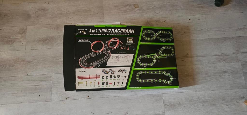 Leepfrog 3 in 1 Turbo Racebaan, Ophalen, Elektrisch, Overige merken