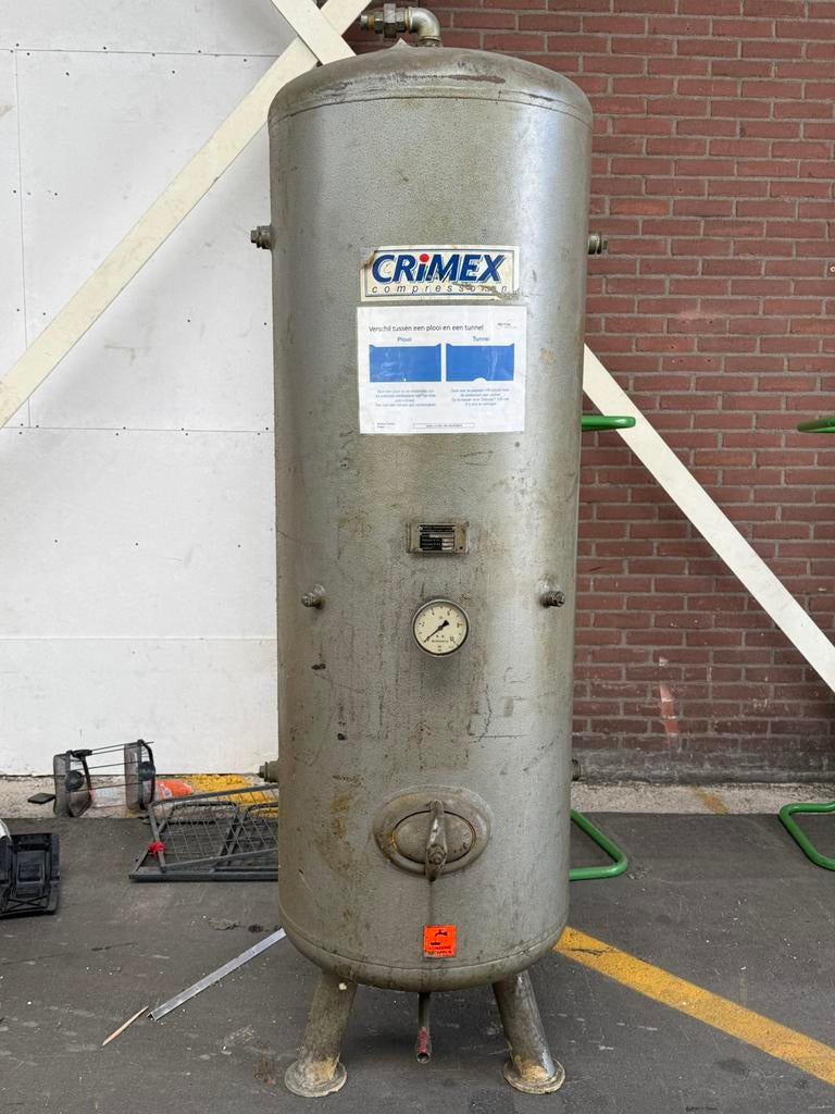Buffervat lucht Crimex 500 l, 100 liter of meer, Ophalen, Zo goed als nieuw