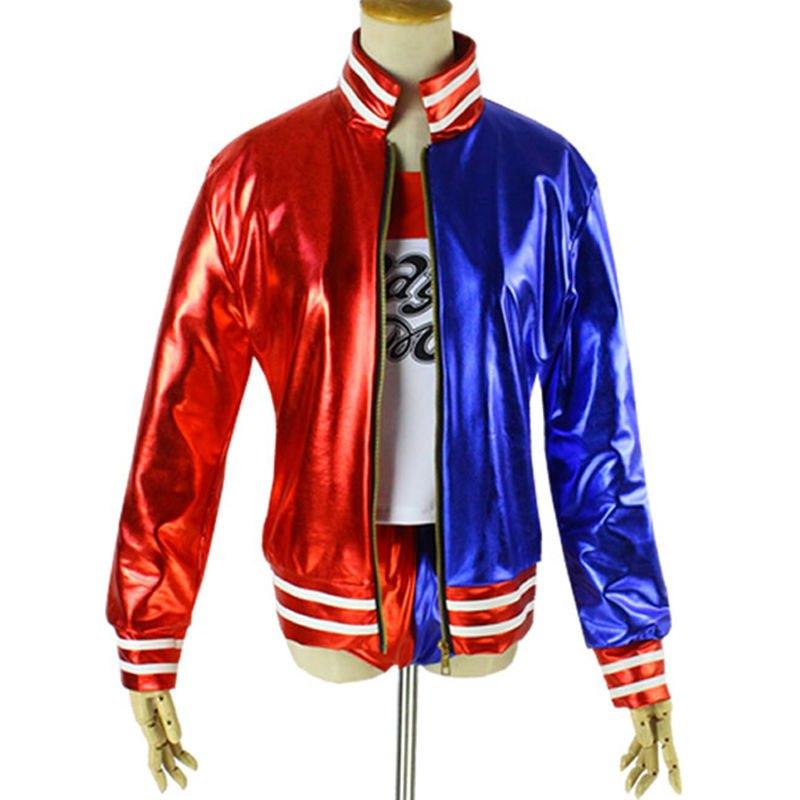 Harley Quinn Jas (Cosplay Suicide Squad Jasje Kostuum), Kleding | Dames, Carnavalskleding en Feestkleding, Maat 38/40 (M), Verzenden