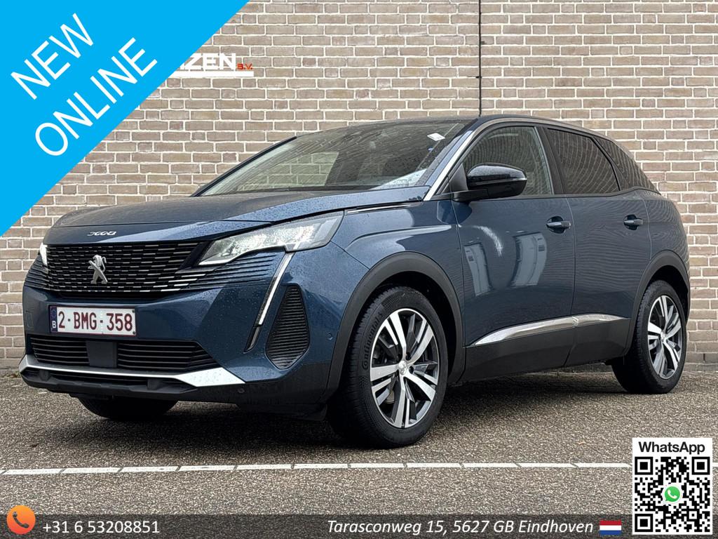 Peugeot 3008 1.5 BlueHDi Blue Lease Allure | € 12.350,- NE, Stof, Gebruikt, Euro 6, 4 cilinders