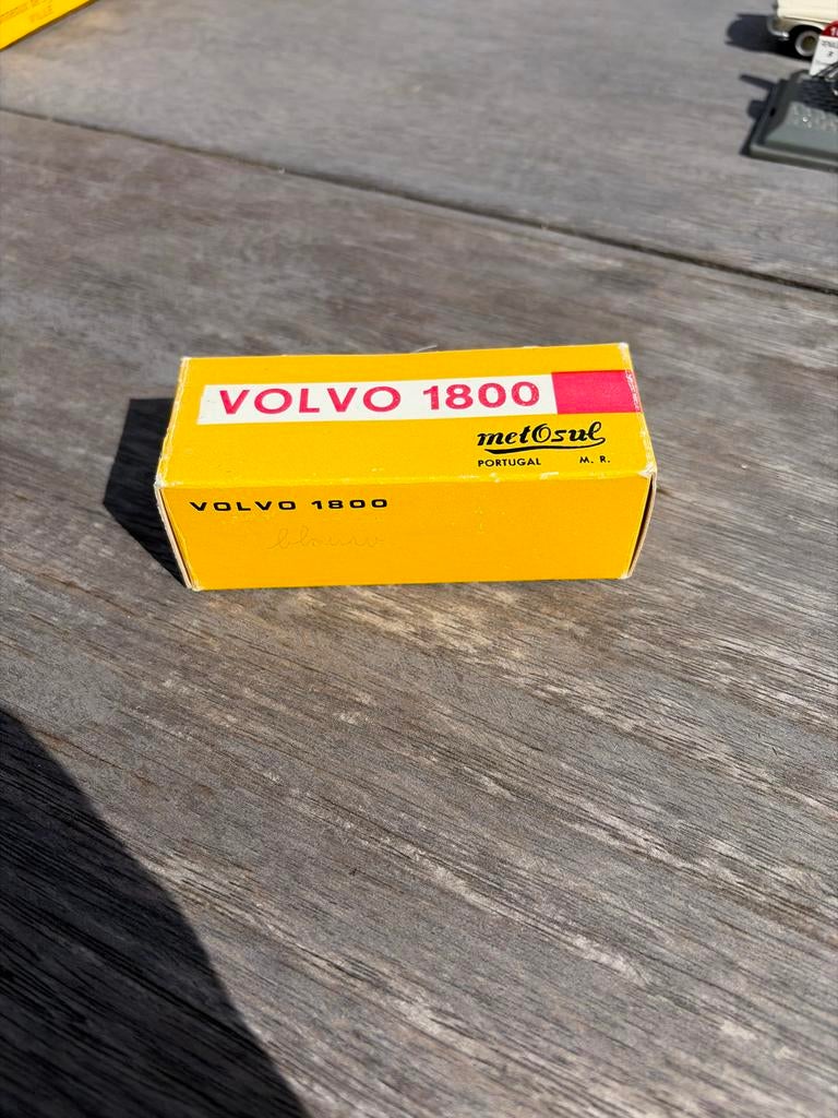 Metosul Volvo P1800 modelauto, Overige merken, Gebruikt, 1:50 of kleiner, Auto
