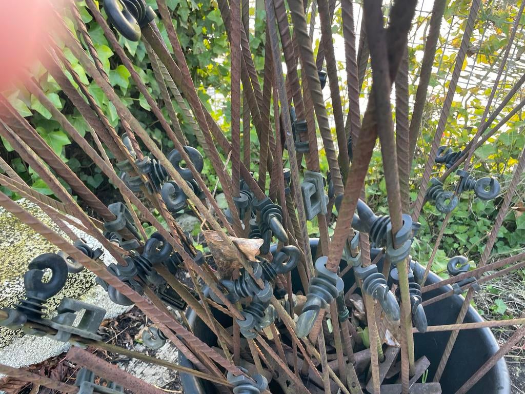 Hekwerk palen met isolatoren, Dieren en Toebehoren, Ophalen, Gebruikt, Overige soorten