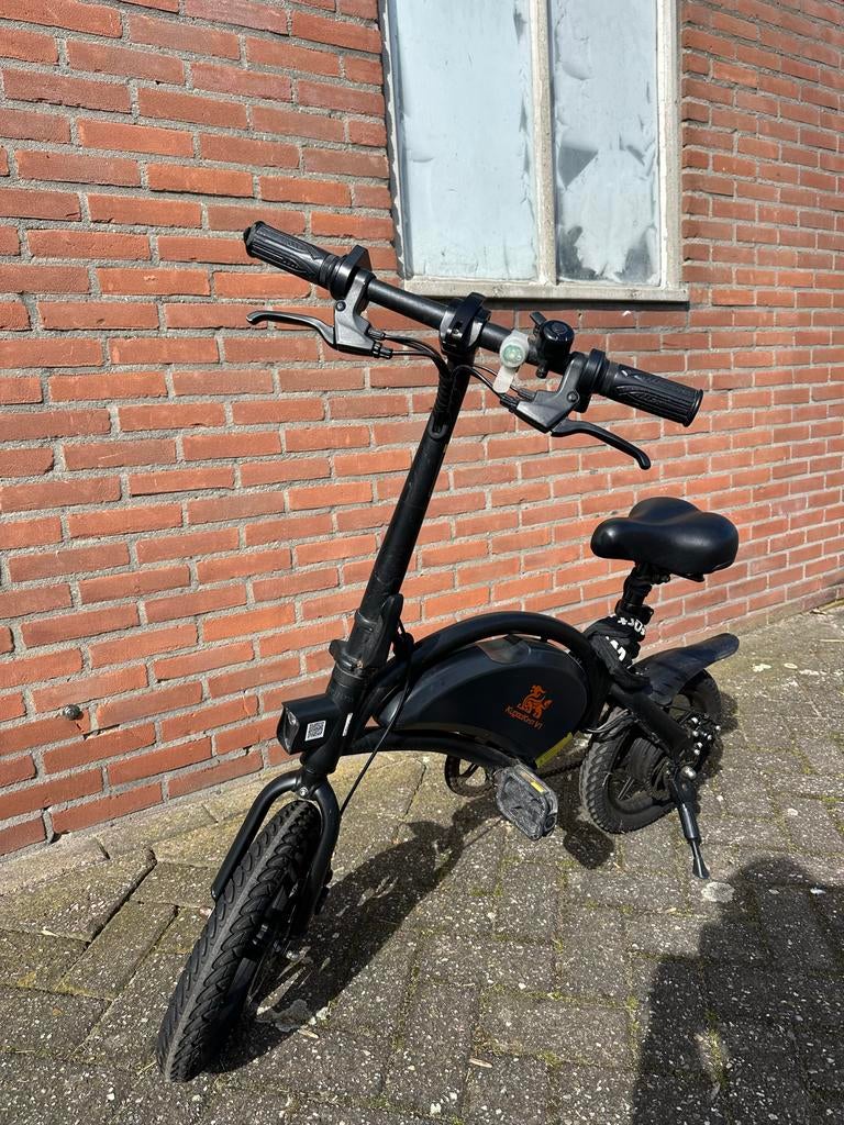 KugooKirin V1 Elektrische fiets - Compact en Krachtig, Fietsen en Brommers, Gebruikt, Minder dan 47 cm, 30 tot 50 km per accu