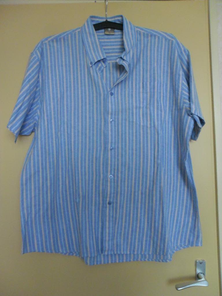 z.g.a.n. heren blouse. Maat XXL, Kleding | Heren, Grote Maten, Overhemd, Blauw, Zo goed als nieuw, Gentlewear