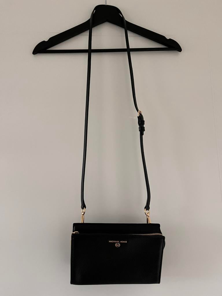 Michael Kors schoudertas, Zwart, Nieuw, Leer, Ophalen