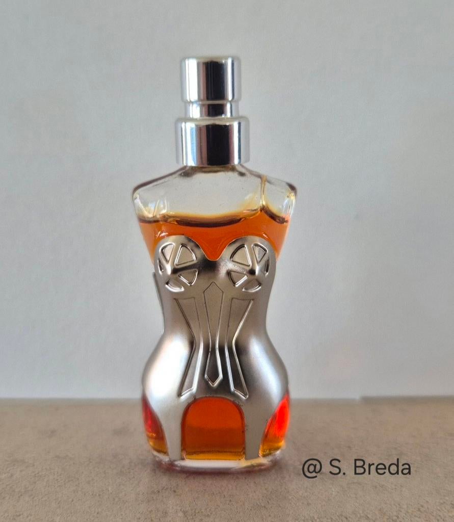 Jean Paul Gaultier - miniatuur Zilver korset, Verzamelen, Ophalen of Verzenden, Zo goed als nieuw, Miniatuur, Gevuld