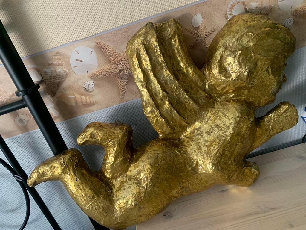 Kerst engel goud, Diversen, Kerst, Ophalen of Verzenden, Nieuw