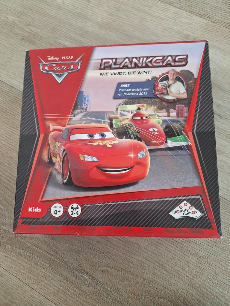 Disney Cars bordspel Plankgas, Ophalen of Verzenden