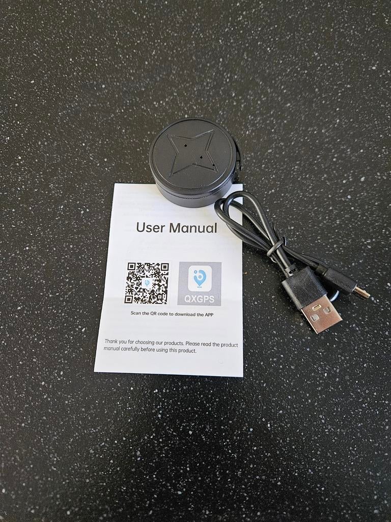 GPS tracker met handleiding en USB-kabel, Ophalen of Verzenden, Nieuw