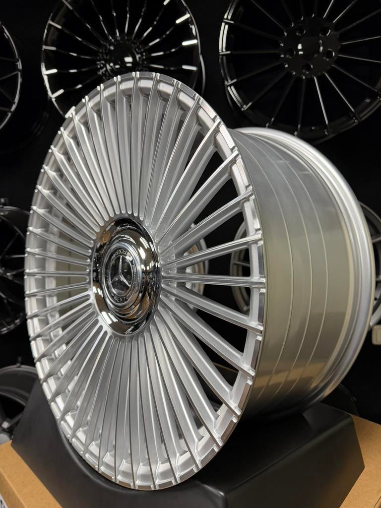 21 inch velgen voor Mercedes 5x112 breedset S klasse W223 W2, Velg(en), Nieuw, Personenwagen, 21 inch