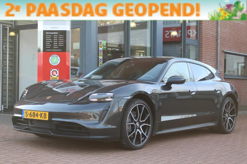 Porsche Taycan Sport Turismo Performance Plus 79 kWh | SOH 9, Automaat, Gebruikt, Zwart, 110 €/maand