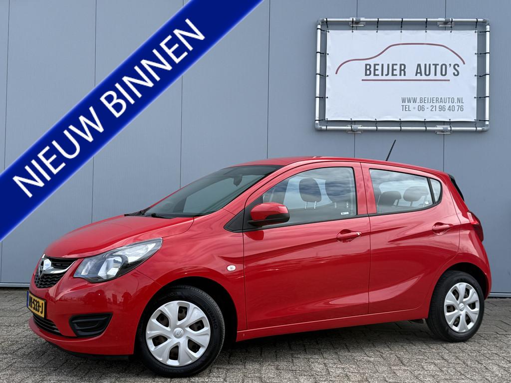 Opel KARL 1.0 ecoFLEX Edition Apple Carplay/Airco/Cruise., Voorwielaandrijving, 839 kg, Stof, Gebruikt