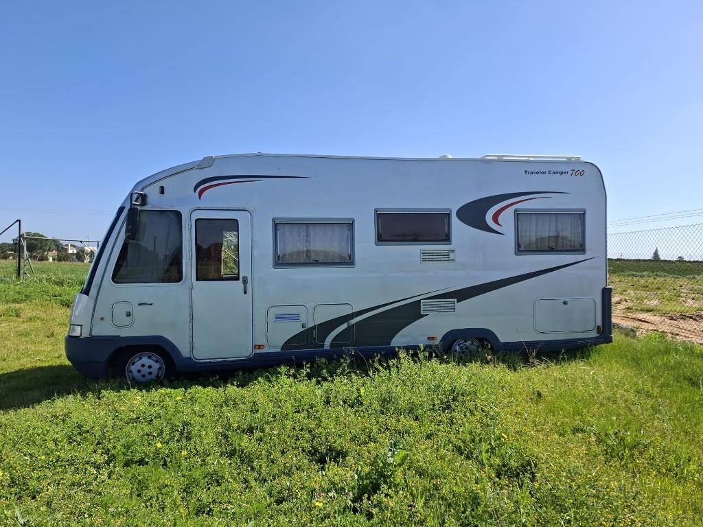 Intergraal camper met ruime stahoogte, Caravans en Kamperen, Integraal, Fiat, Luifel, 7 tot 8 meter