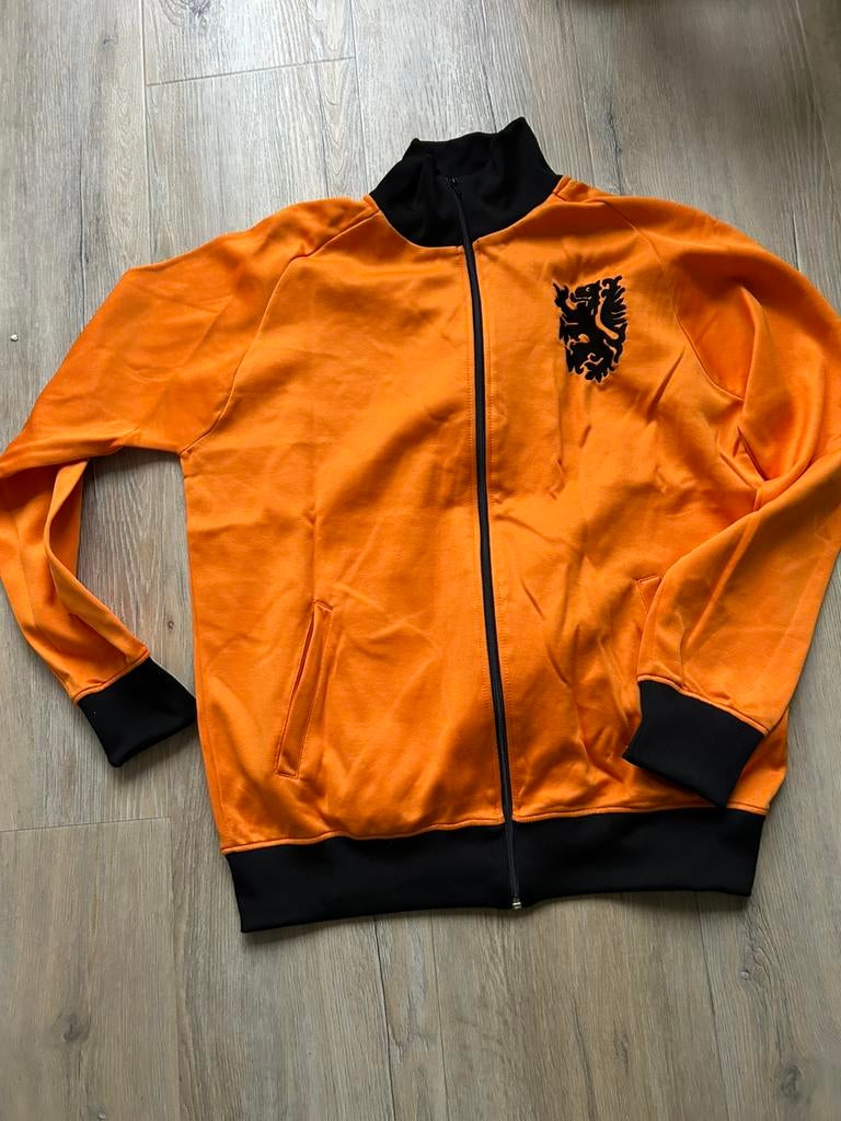 Oranje vest jack maat L, Ophalen of Verzenden, Zo goed als nieuw, Oranje, Voetbal