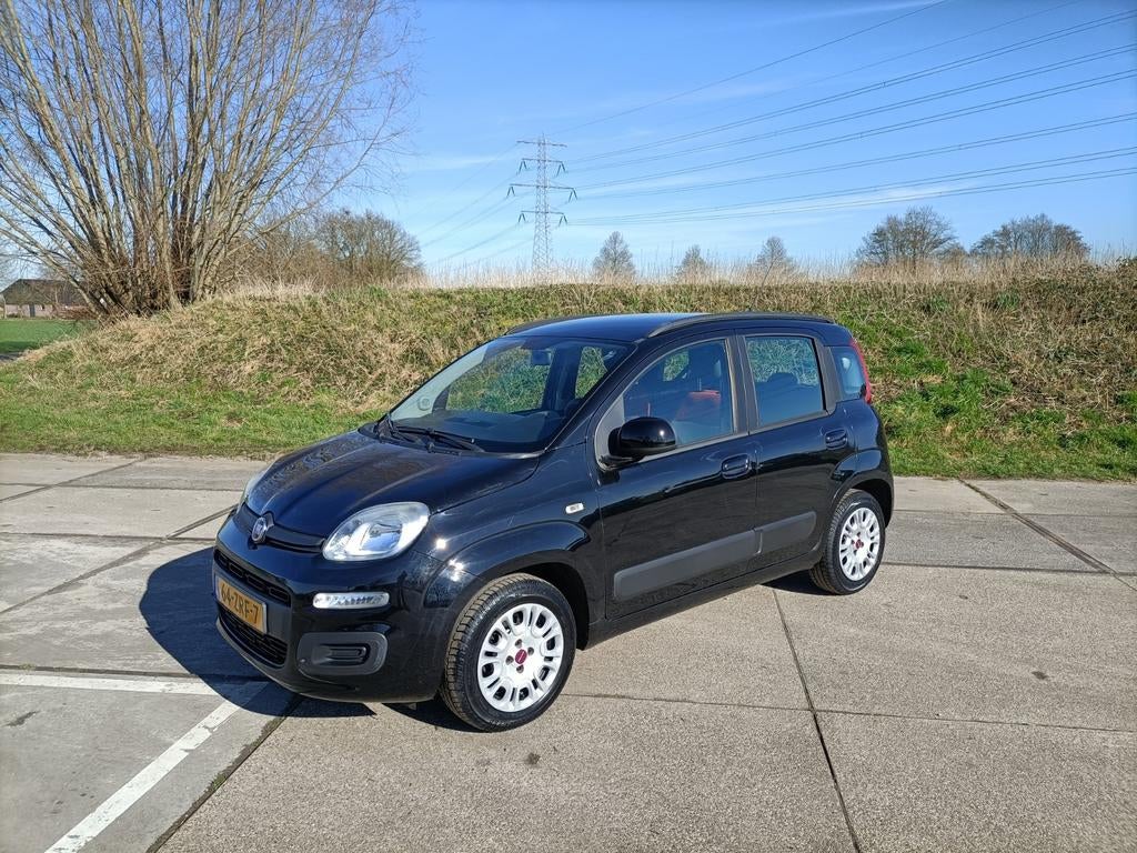 Fiat panda airco bj 2013, Voorwielaandrijving, Panda, Zwart, Bedrijf