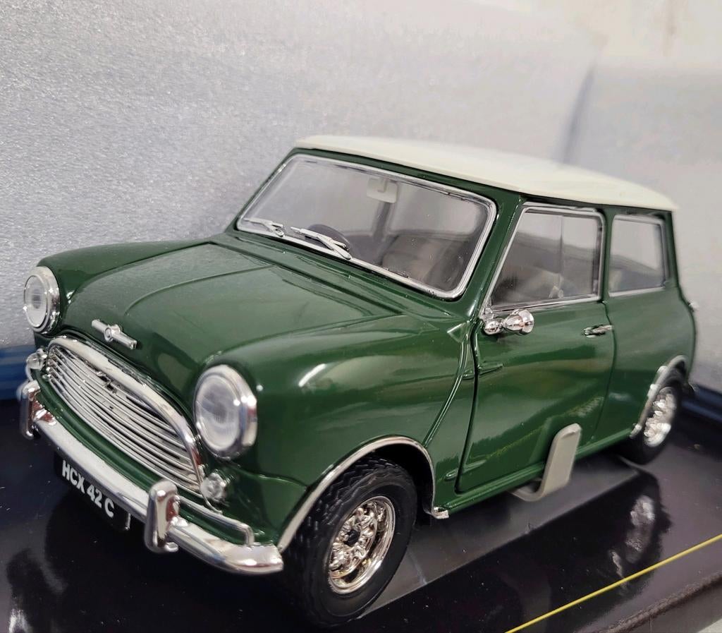 Mini Cooper S 1964 - Solido - compleet met doos, Ophalen of Verzenden, Zo goed als nieuw, Auto, Solido