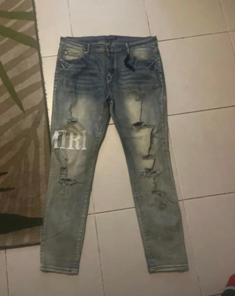 Maat L, Ophalen of Verzenden, Zo goed als nieuw, Blauw, W28 - W29 (confectie 36)