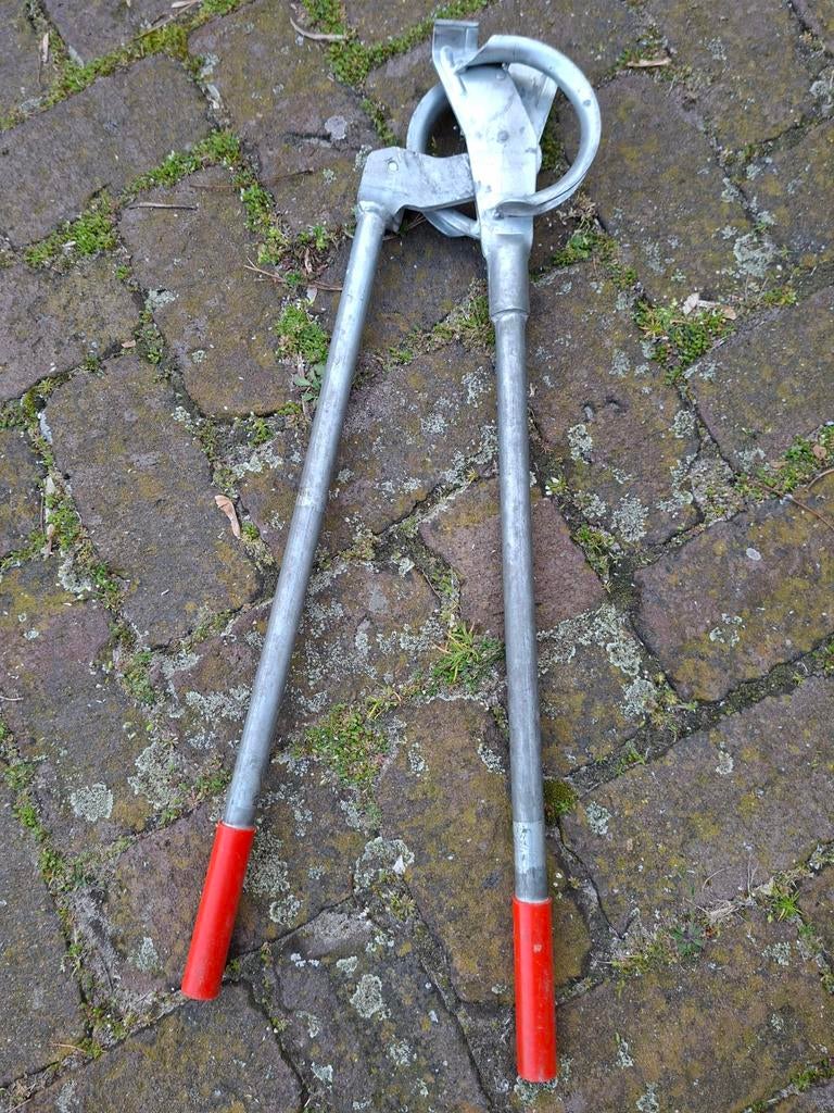 Buigtang voor cv-buizen en koperen buizen, Ophalen, Gebruikt