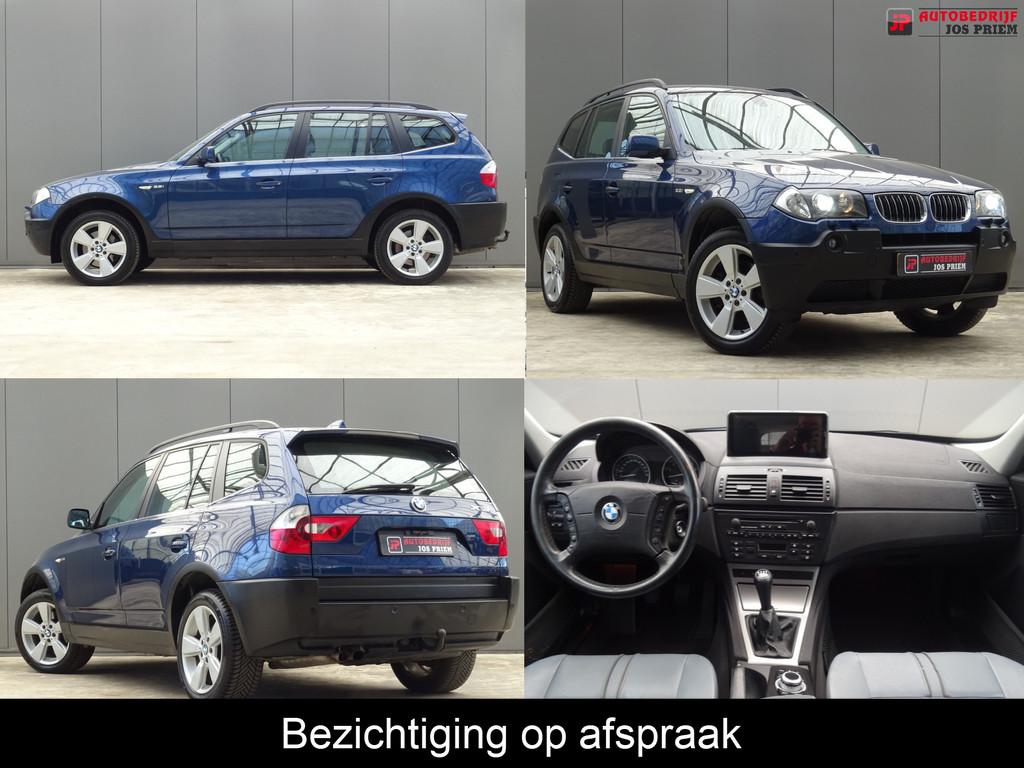 BMW X3 2.5i * YOUNGTIMER * LUXE UITV. ! (bj 2005), Blauw, Bedrijf, Handgeschakeld, X3