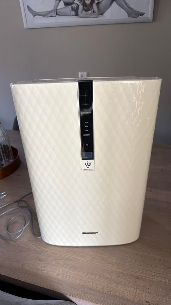 Sharp KC 840EW - Luchtreiniger met Bevochtiging, Ophalen, Gebruikt, Luchtreiniger