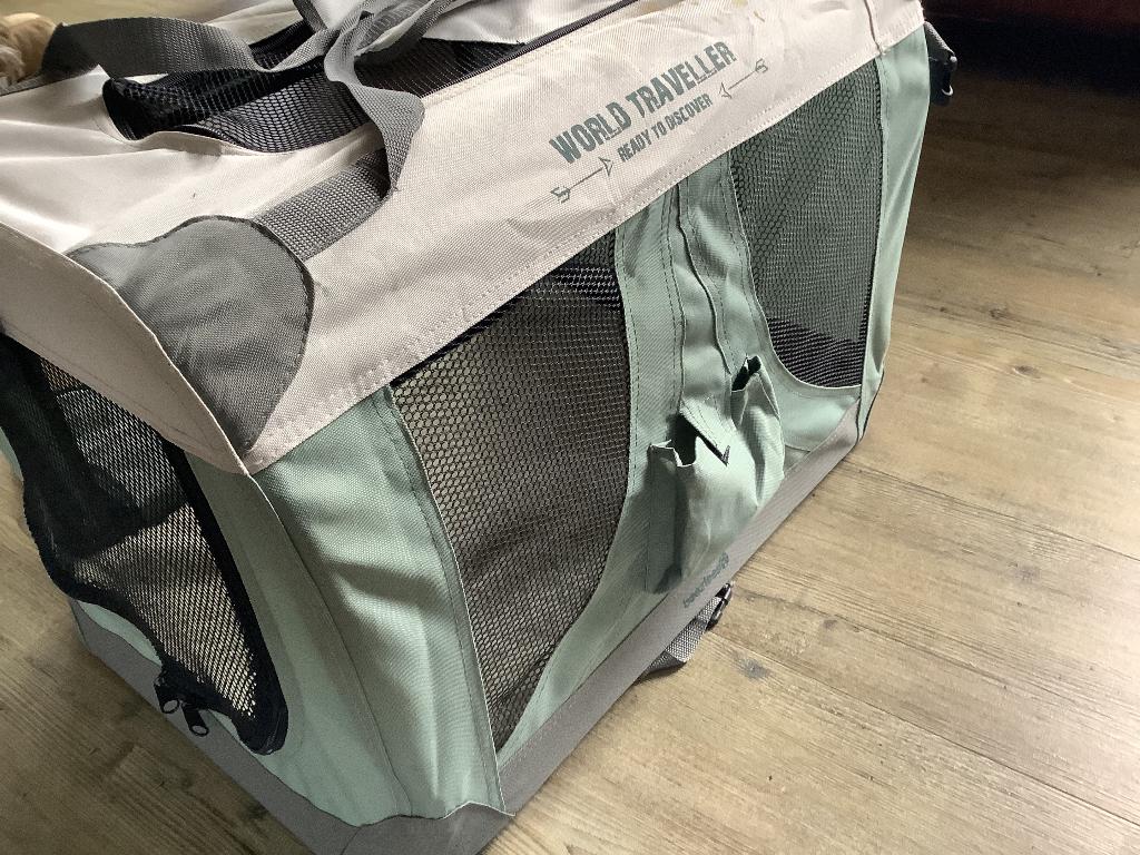 Reisbeschrijving voor hond of kat, Ophalen of Verzenden, Zo goed als nieuw