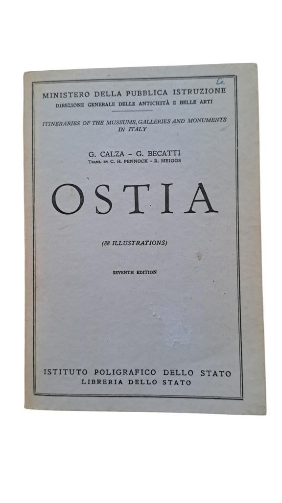 Ostia - Italiaans kunst & archeologie boek (7e editie), Ophalen of Verzenden