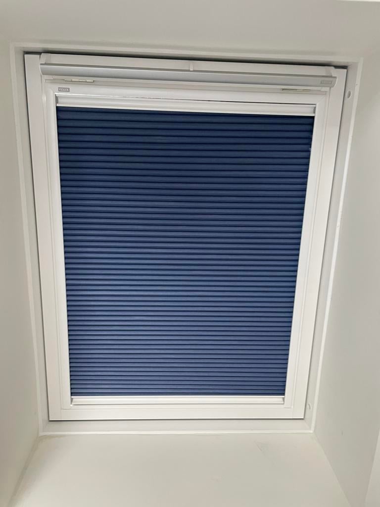 Velux blackout energy blind blauw NIEUW, Ophalen, Blauw, Nieuw, 50 tot 100 cm