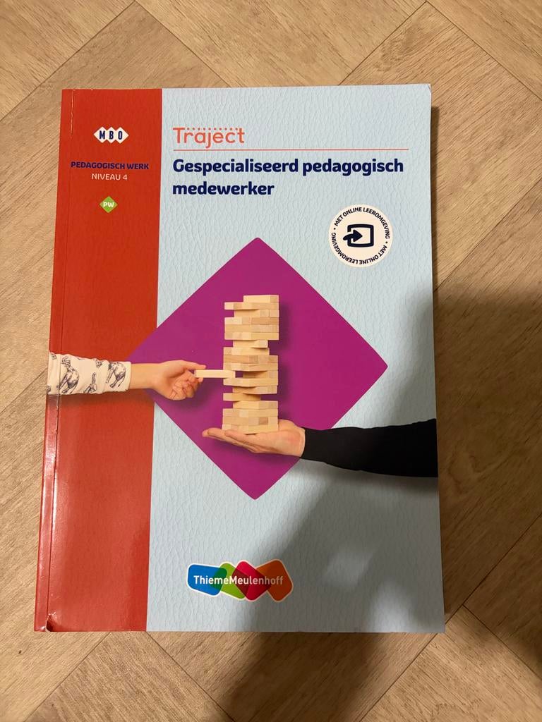 Gespecialiseerd pedagogisch medewerker boek niveau 4, Ophalen of Verzenden, Gamma, Zo goed als nieuw, MBO