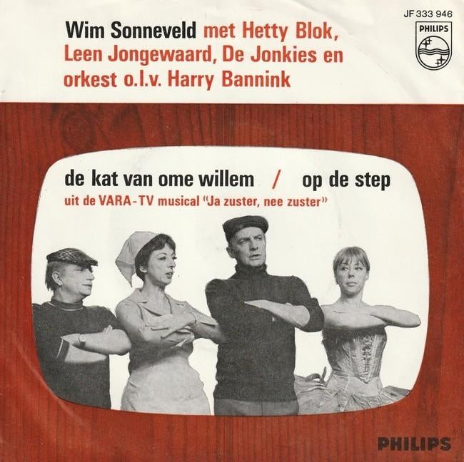 Ja Zuster, Nee Zuster - De Kat Van Ome Willem (NL 1968), Gebruikt, 7 inch, Single, Ophalen of Verzenden