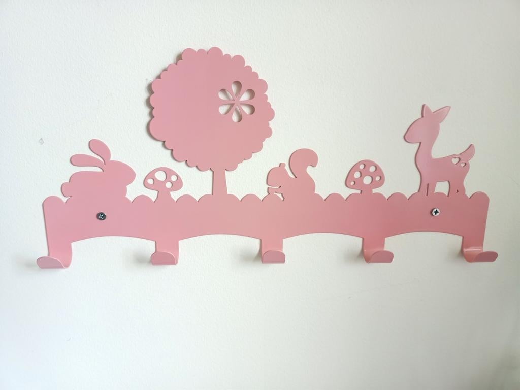 Eina Design woodland Kapstok roze, Ophalen of Verzenden, Kapstokje