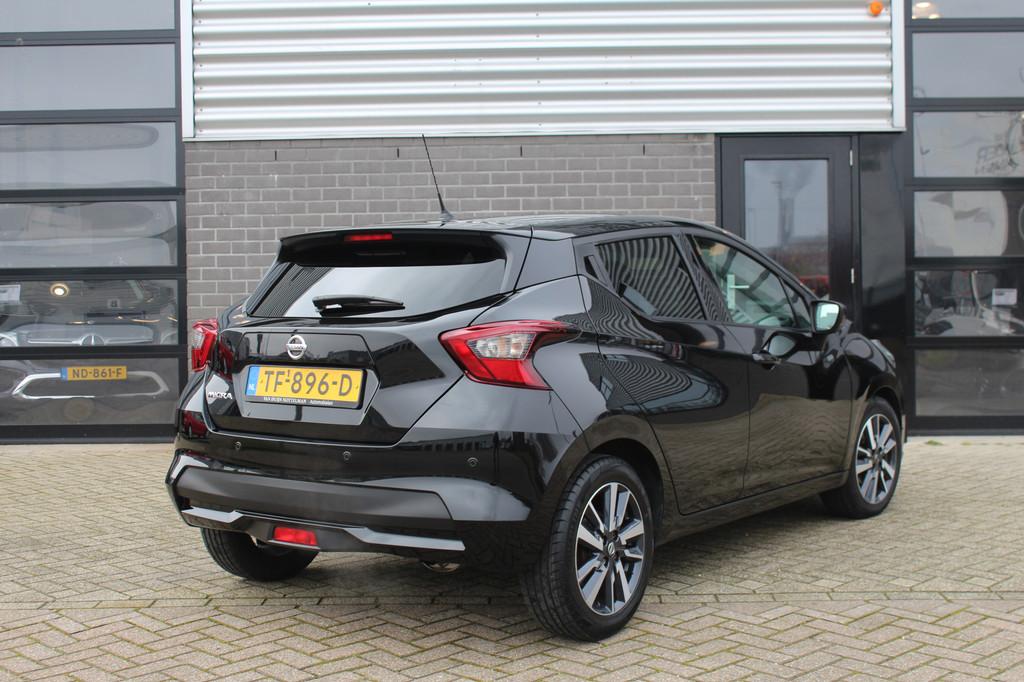 Nissan Micra 0.9 IG-T N-Connecta / Carplay / Camera / N.A.P., Auto's, Nissan, Voorwielaandrijving, 898 cc, Stof, 525 kg