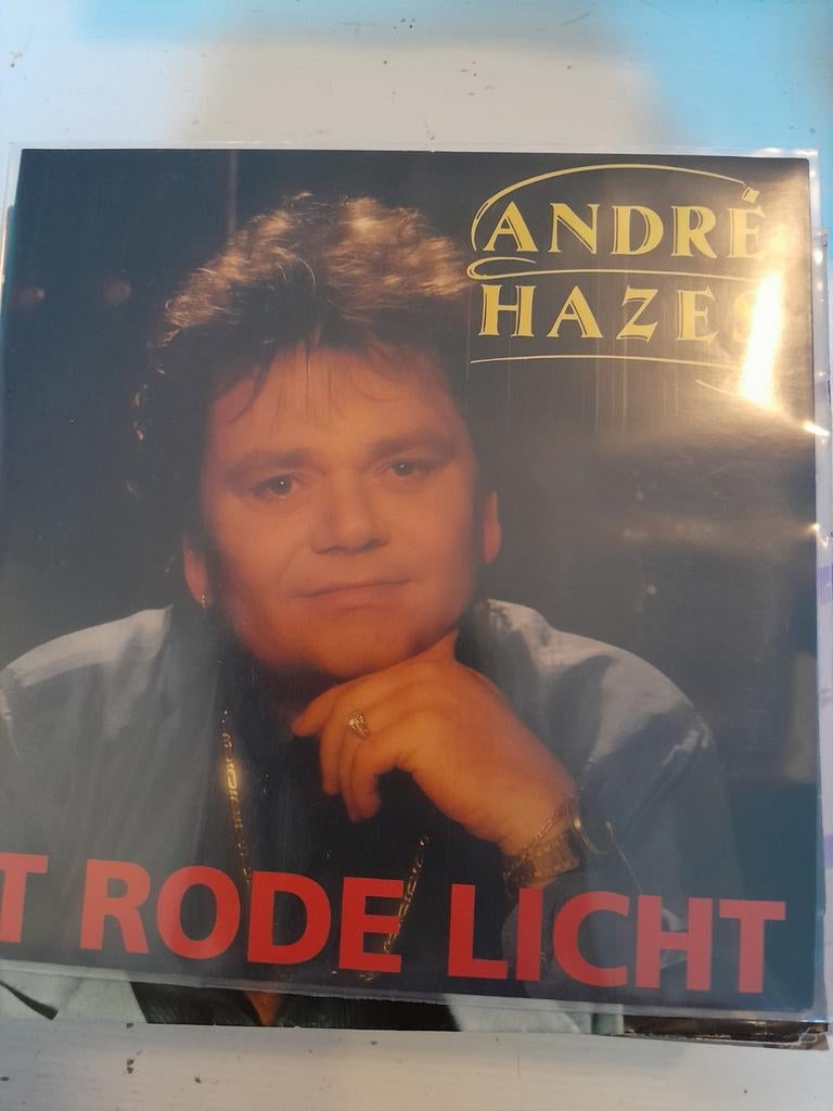 Andre hazes 7inch, t rode licht, Ophalen of Verzenden, Zo goed als nieuw, Nederlandstalig