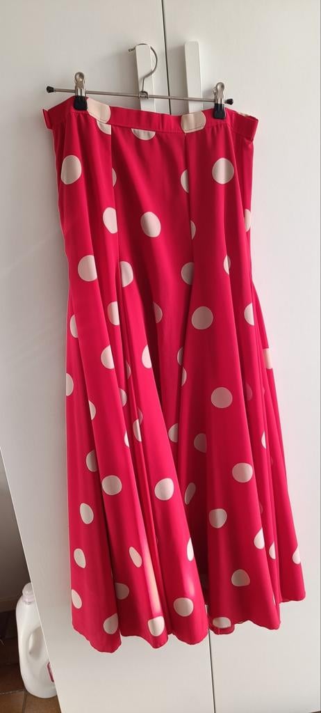 Flamenco rok, Kleding | Dames, Ophalen of Verzenden, Zo goed als nieuw, Rood, Overige typen