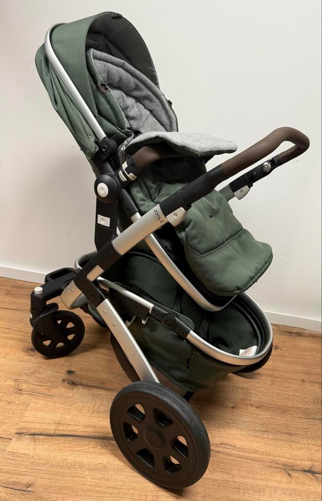 Joolz Geo 2 marvellous green compleet!, Zo goed als nieuw, Combiwagen, Met autostoeltje, Ophalen